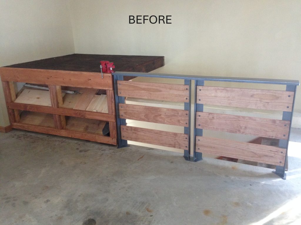 garage railing 4 after